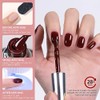 GAOY- Esmalte de uñas en gel rojo, 16 ml, esmalte