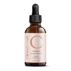 Suero Facial con Vitamina C, Acido Hialuronico, Vitamina E, Sabila y aceite de Jojoba                                                                 