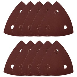Multi-Tool 10 Pack of Power Tool Attachment - 80mm Sanding Pad 240 Grit - D3003-4