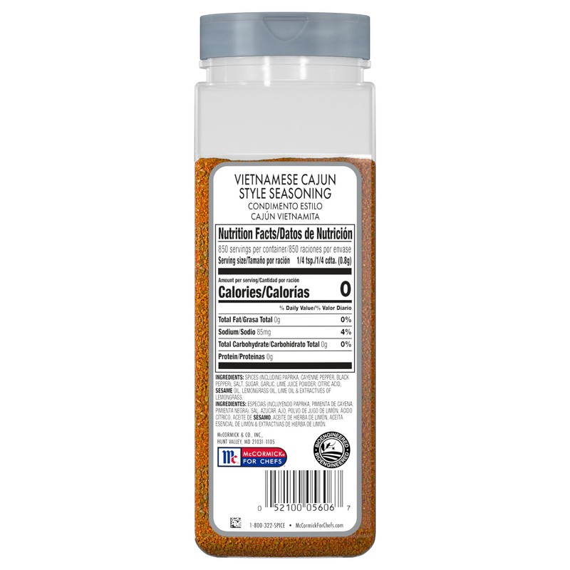 McCormick Culinary Vietnamese Cajun Style Seasoning, 24 oz