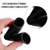 1 Pair Universal Motorcycle Rubber Non-Slip Soft Rubber Handlebar Grips