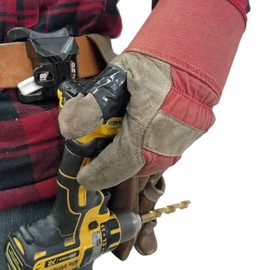 Clic 2 Go Elite - Left - Quick Attach with Auto-Locking - Fits Popular Brands - Drill, Tape Measure, Nailer Holder - Practical Tool Accessory - Ideal Gift for DIY, Christmas, Birthday