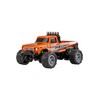 Amewi RC-Monstertruck Die Cast 1:64 RTR orange, Fernsteuerung im Kartenformat