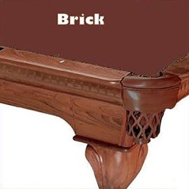 7' Brick ProLine Classic 303 Teflon Billiard Pool Table Cloth Felt