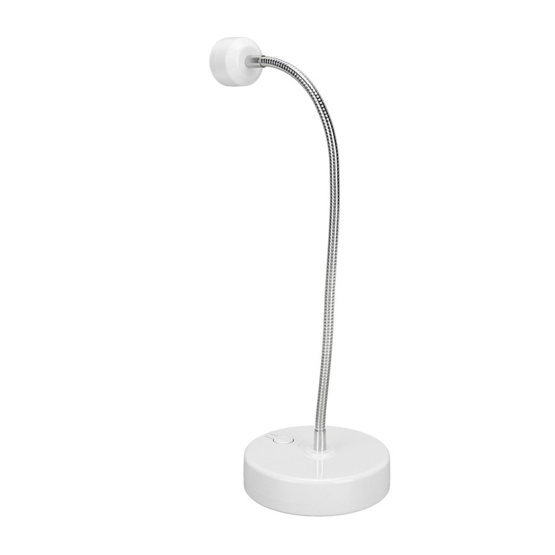 Gooseneck LED Nail Lamp UV 3 Light Chips Rechargeable Nail