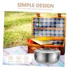 Gatuida Alcohol Stove Rack for Camping Metal Alcohol Stove for