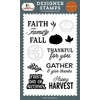 Echo Park Paper Americana: Faith Family Fall Stamp Set, Multi