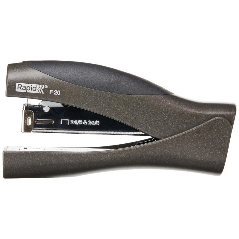 Rapid Fashion F20 Ultimate NXT Stand-up Stapler, 20 Sheet Capacity,