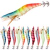 Squid Jig Shrimp Fishing Lures - 10Pcs Lead Sinker Squid