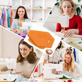 Sewing Supplies/Multifunctional Hemmer Magnetic Seam Guide with Scale/Fournitures de couture/Magnetic Seam Guide for Sewing Machine for Beginners