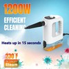 ZMURED Handheld Steam Cleaner, 15s Instant Heat, 400ML Tank, Portable