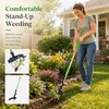 4-Claw Stand-Up Weed Puller for Lawn Care – 39" Long