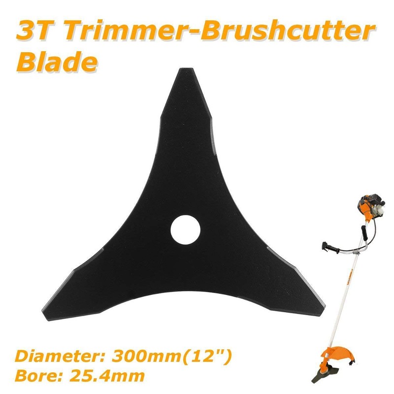 AR-PRO 12" x 3 Teeth Steel Brush Blades for Cutter,