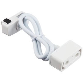 Yazawa (yazawako-pore-syon) Ceiling Extension Cord 0.5 m White, icl505wh
