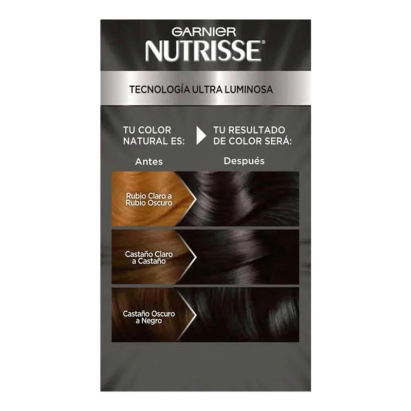 Tinte Garnier Tono 280 Negro Zafiro 280 Negro Zafiro
