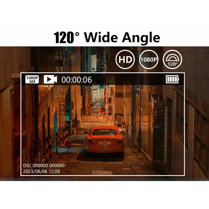 Mini Digital Camera with LCD Screen LED Flash 1080P Full