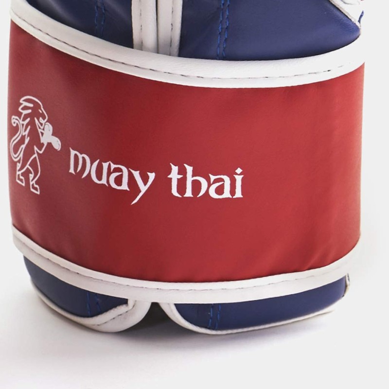 LEONE 1947 Muay Thai Boxing blanco white Size:10 Oz