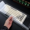 Cabilock Desktop Keyboard Protector Keyboard Cover - Cat Clear Keyboard