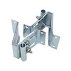 Adjustable Top Roller Bracket for Residential Doors, Galvanized Fixture Bracket