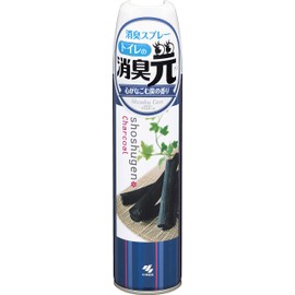 消臭元 スプレー 心がなごむ炭の香り 消臭芳香剤 トイレ用 消臭スプレー 280ml