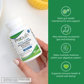Probulin Total Care Saccharomyces Boulardii Pre + Pro + Postbiotic, 60 Vegan Capsules