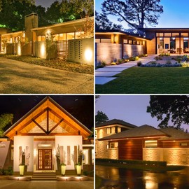 Gonhom Par38 LED Flood Light Bulbs Outdoor 6 Pack, Dimmable Soft White 2700K, 20W Replace up to 200W, 1800LM, E26 Base Outdoor Flood Light Bulbs for Backyard, Garage, Porch, Gardens