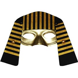 Petitebelle Egypt Pharaoh Mask Dress Up Costume Size One Size Gold, gold