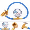 R134A Air Conditioner Gas Charging Hose with Meter, Gas Charge,