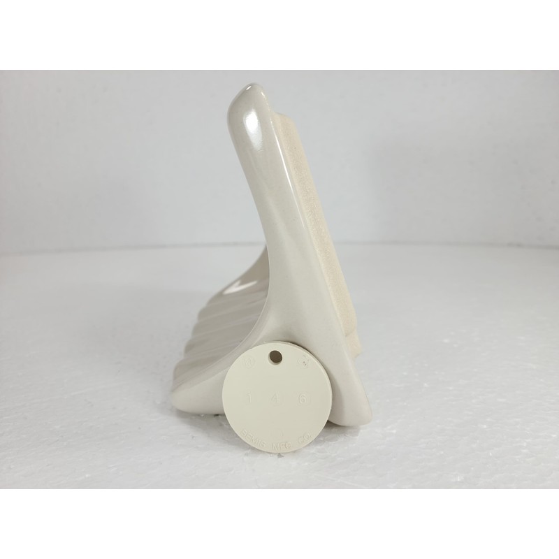 Beige Bone Almond Ceramic Soap Dish Shower Tray Tile in