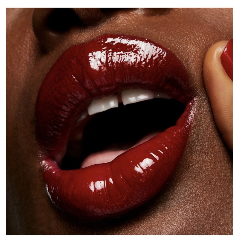 M·A·C MAC LIPGLASS Shade 328 RUBY WOO Full Size 0.10oz