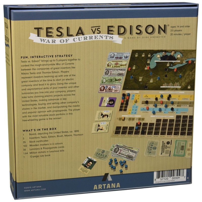 Artana Tesla vs Edison: War of Currents