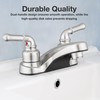 Pacific Bay Lynden Bathroom Sink Faucet - Metallic Plating Over