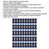 50Pcs Pneumatic Reducing Connector Straight Push in Reducer Fittings for