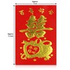 12 Double happiness Traditional Chinese Red Envelopes for Wedding. Lucky