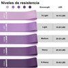 KIDS CHOICE Ligas de Resistencia para Ejercicio, Bandas Elásticas de