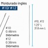 The Beadsmith: Agujas para bordado con abalorios, tallas 10 y