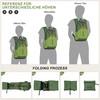 BECOJADDE 15L Hiking Backpack Men's Small Backpack Women's Lightweight Daypack