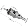 30mm TCT Hole Saw, 1-3/16” Cutting Diameter Tungsten Carbide Tipped