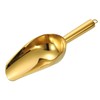 sourcing map Metal Ice Scoop, 9.8" x 3.5"Stainless Steel Ice