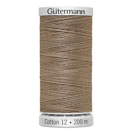 Gutermann No 12 Sulky Cotton Embroidery Thread 1128-200 Metres - Each