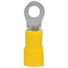INSTALL BAY YVRT14 Vinyl Ring Terminal (12 - 10 gauge; 1/4"; 100 pk)