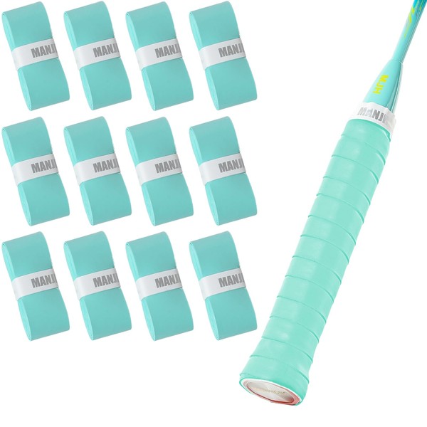 MANJHONG Tennis Grip Tape - Pack of 6/12 - Anti