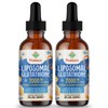 Prunucis 2000MG Liposomal Glutathione Liquid, 98% Absorption, Active Form L-Glutathione