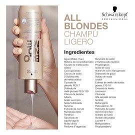 Blondme All Blondes Shampoo Para Rubios 300 Ml                                                                                                        