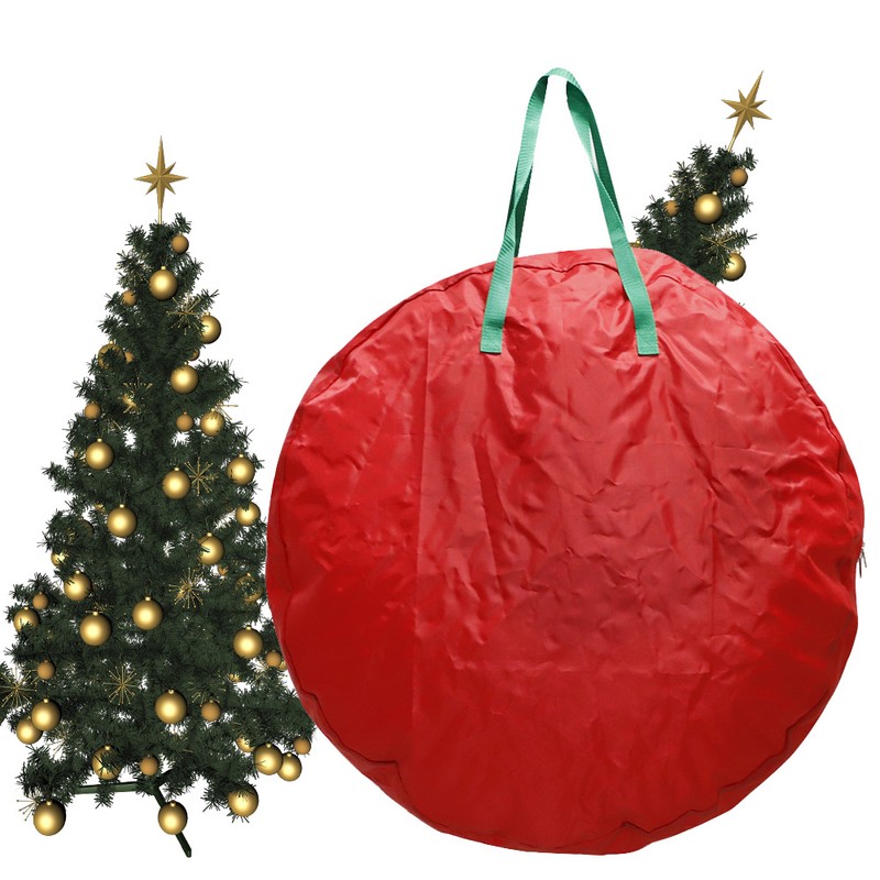 Clear Storage Bag Christmas Wreath Storage Bag Christmas Decoration