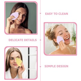 Baluue Soft Face Cleansing 6 Pack Natural Exfoliating Pads for Gentle Face Scrub