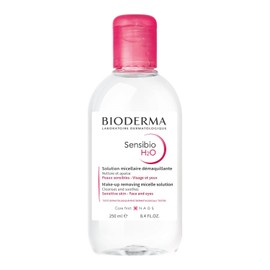 BIODERMA, Agua Micelar, Sensibio H2O, Desmaquillante para Piel Sensible, Calma y Reduce la Irritacin, 250 ml                                          
