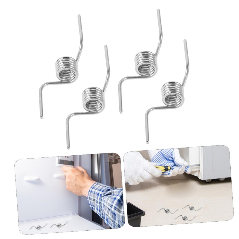 Ciieeo 4pcs Refrigerator Door Support Spring Fridge Divider Door Spring