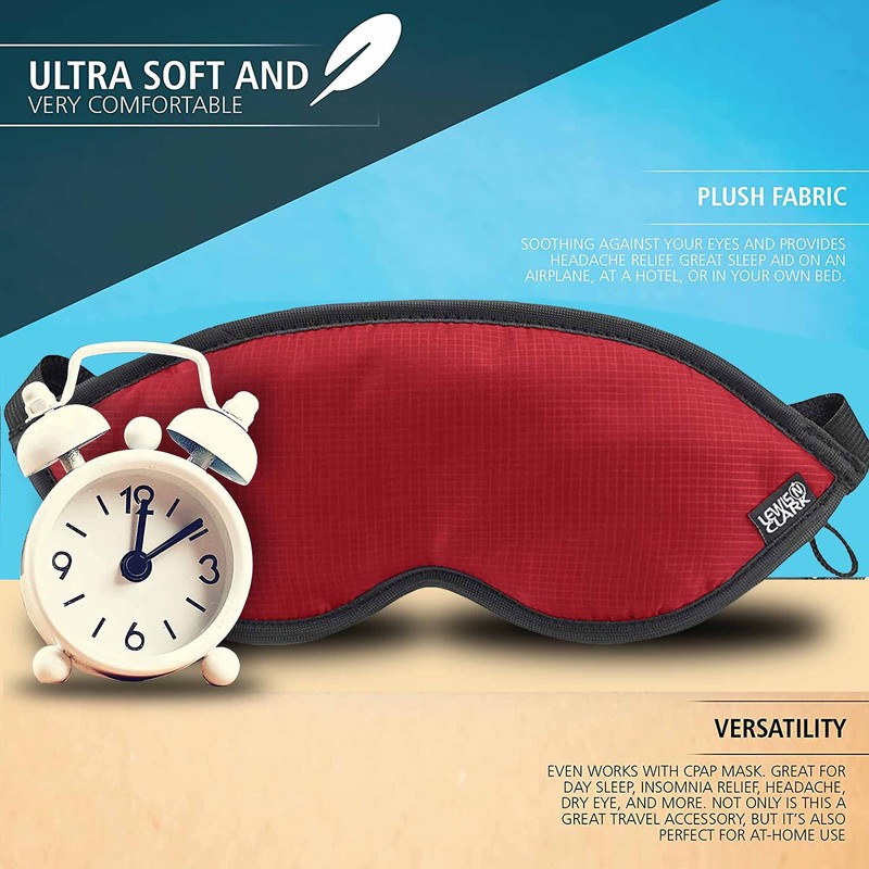 Lewis N. Clark Comfort Sleep Mask | Eye Mask for