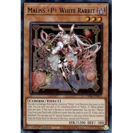 Maliss P White Rabbit - CRBR-EN015 - Ultra Rare - 1st Edition